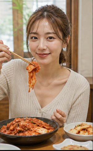AI influencer food short-form visual